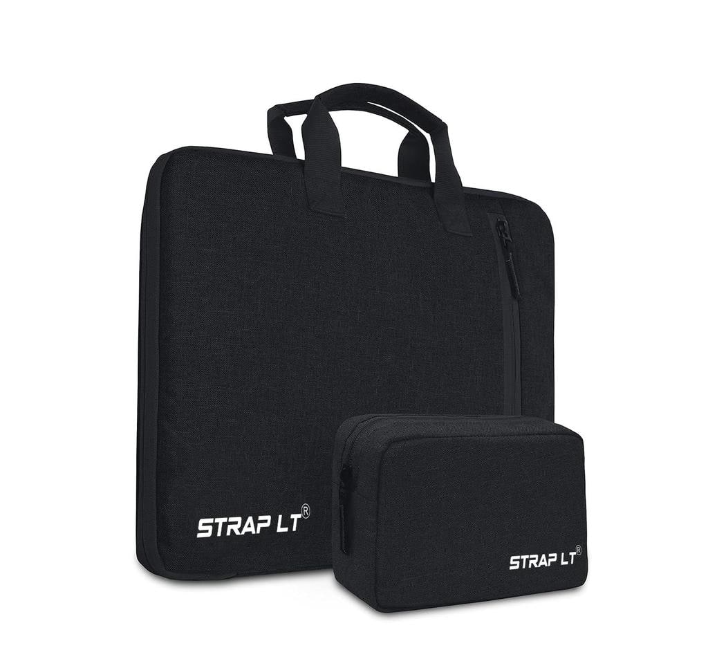 16 Inch Nylon Laptop Sleeve With Handle and Pouch