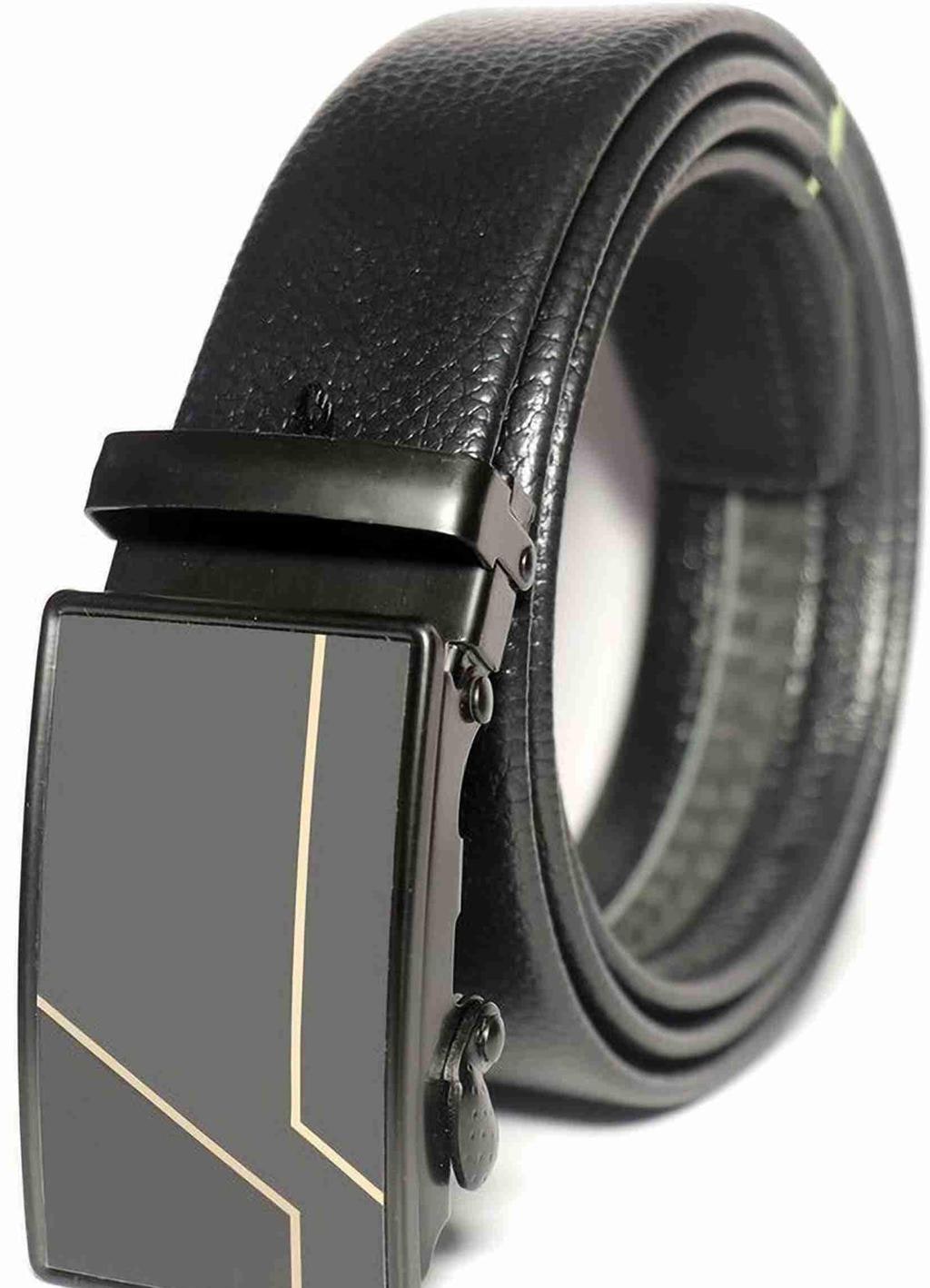 Artificial Leather Ratchet Belt for Men