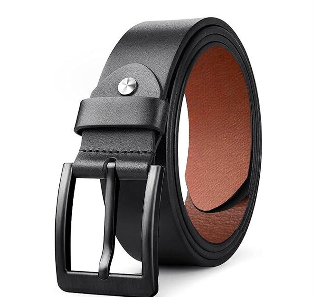 Black Leather Belt