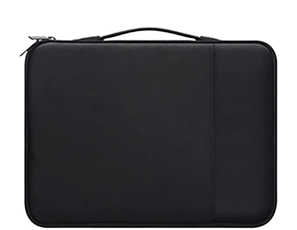 Black Nylon A4 Document Portfolio Bag