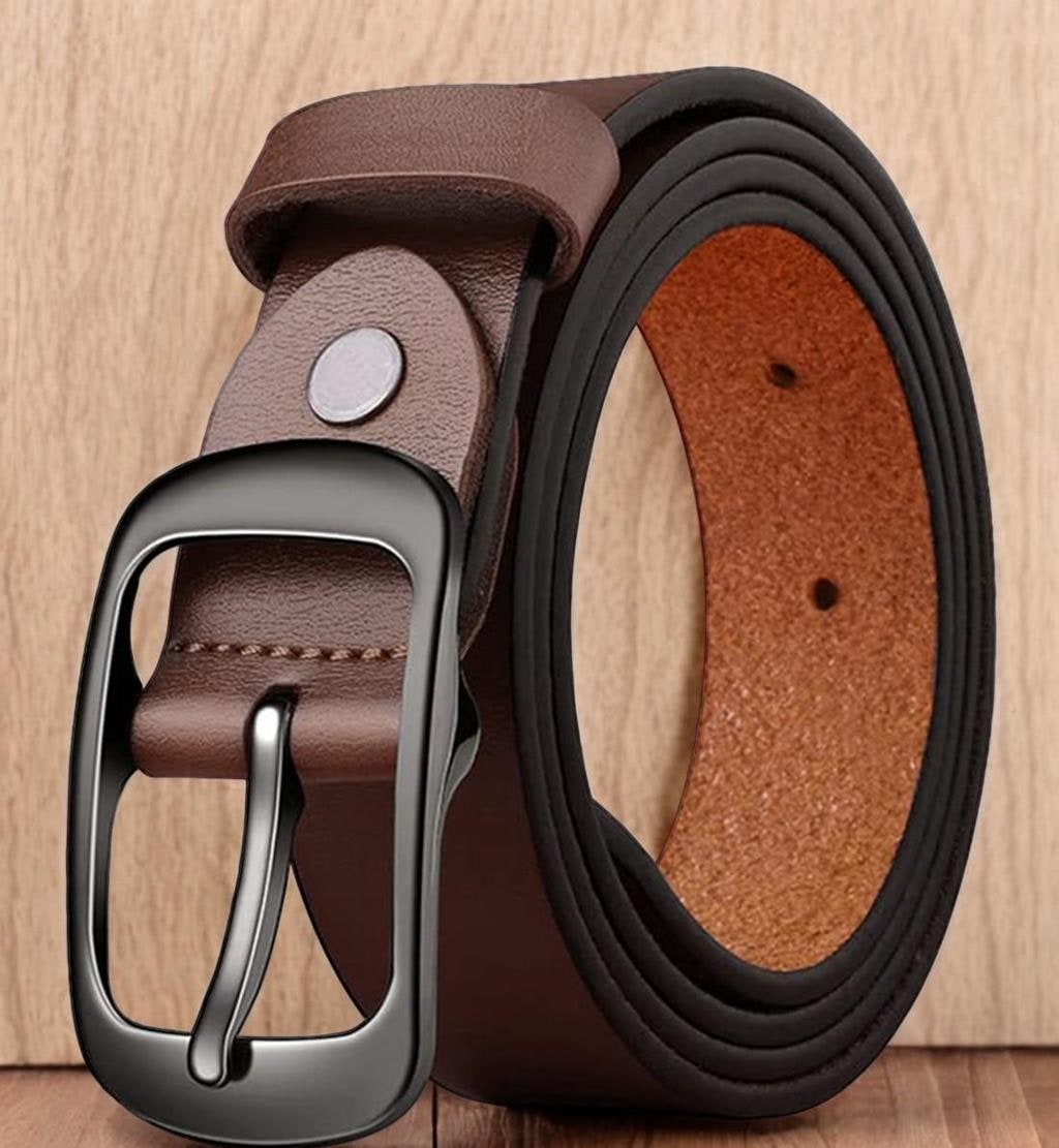 Brown Genuine Leather Belt