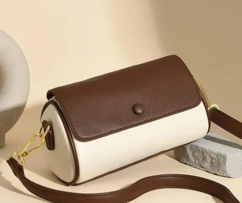 Compact Synthetic Handbag