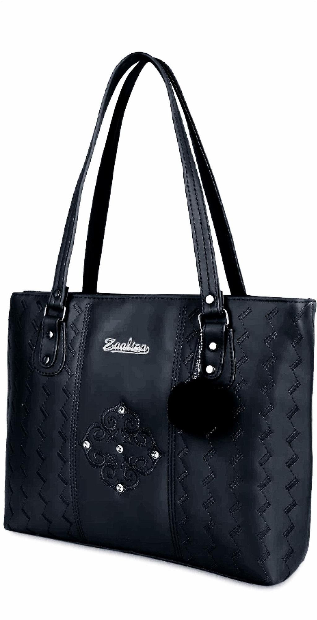 Embellished PU Handbag