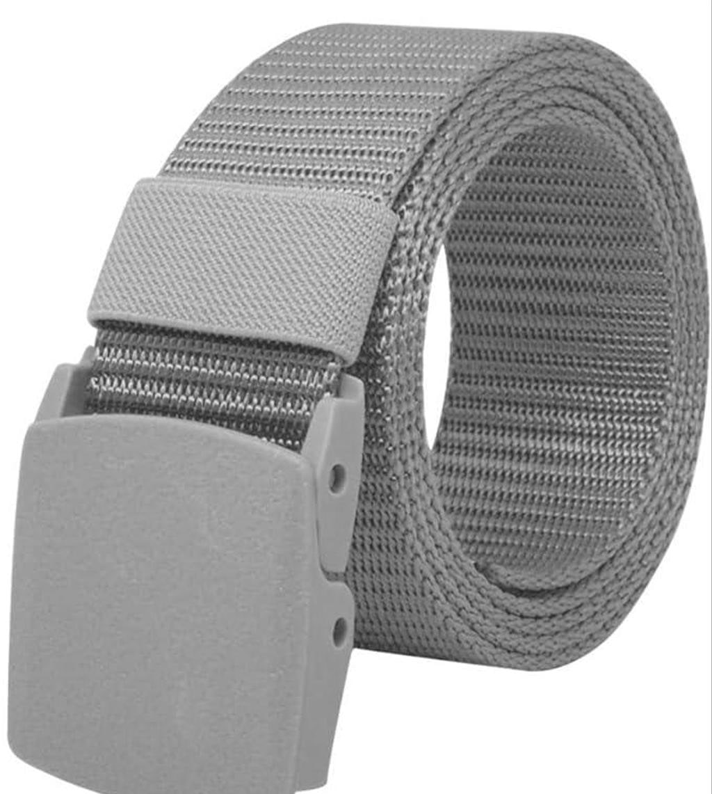 Grey Nylon Flap Belt