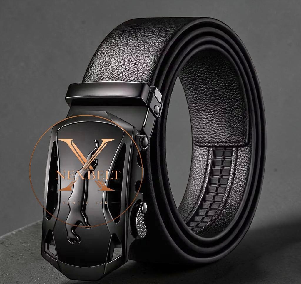 Men's Faux Leather Belt
