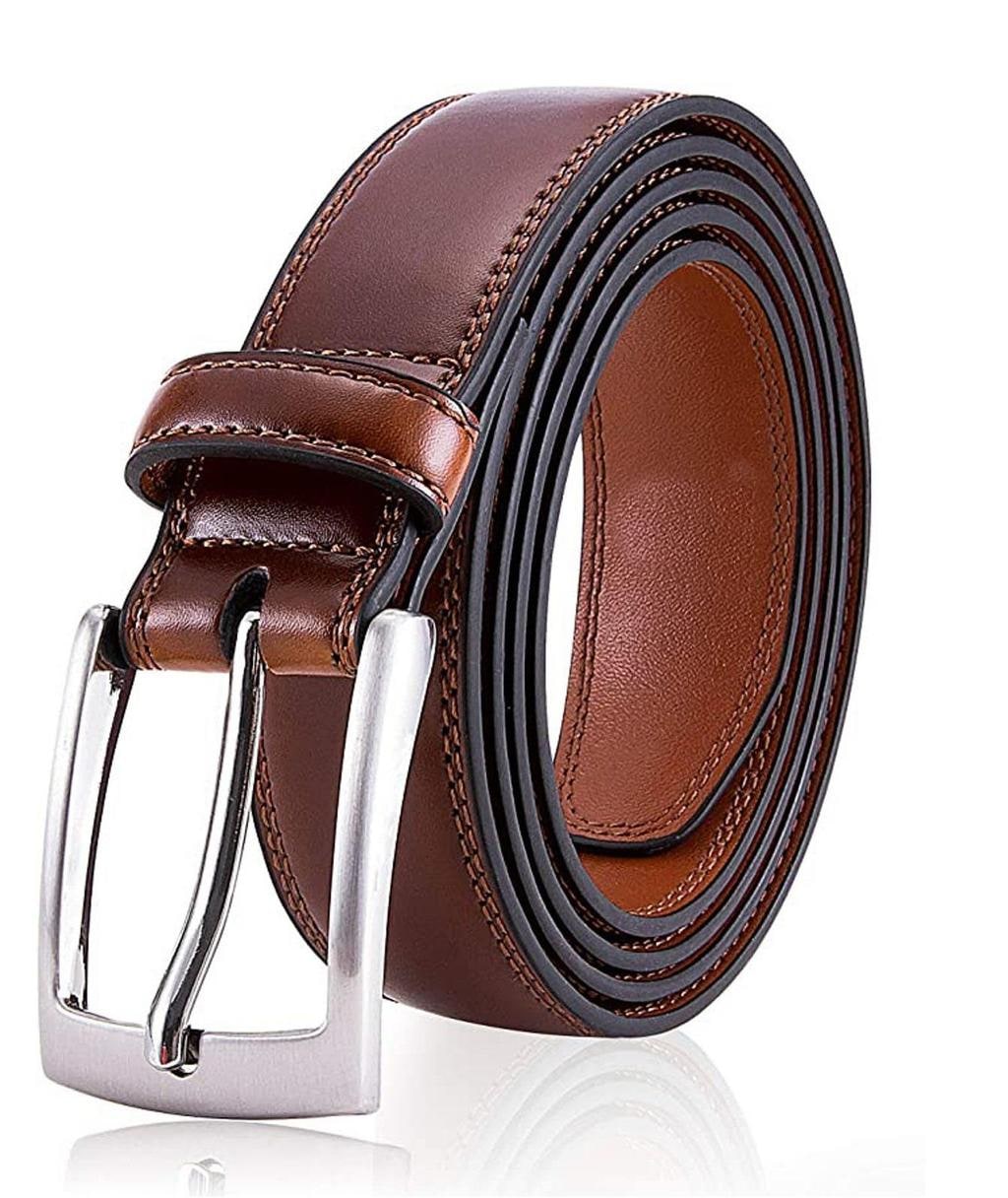 Printed Faux Leather Belt