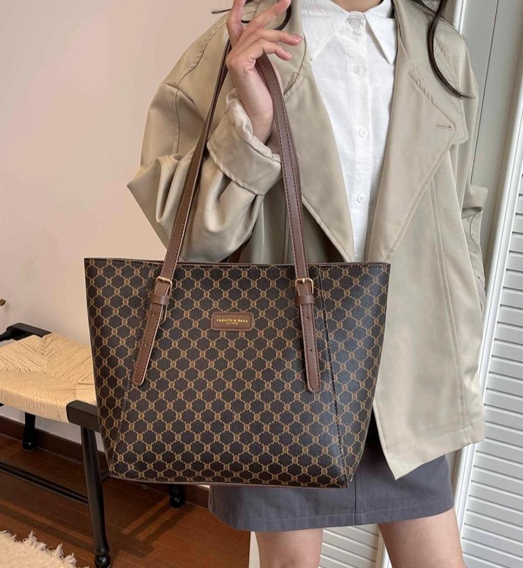 Printed PU Handbag