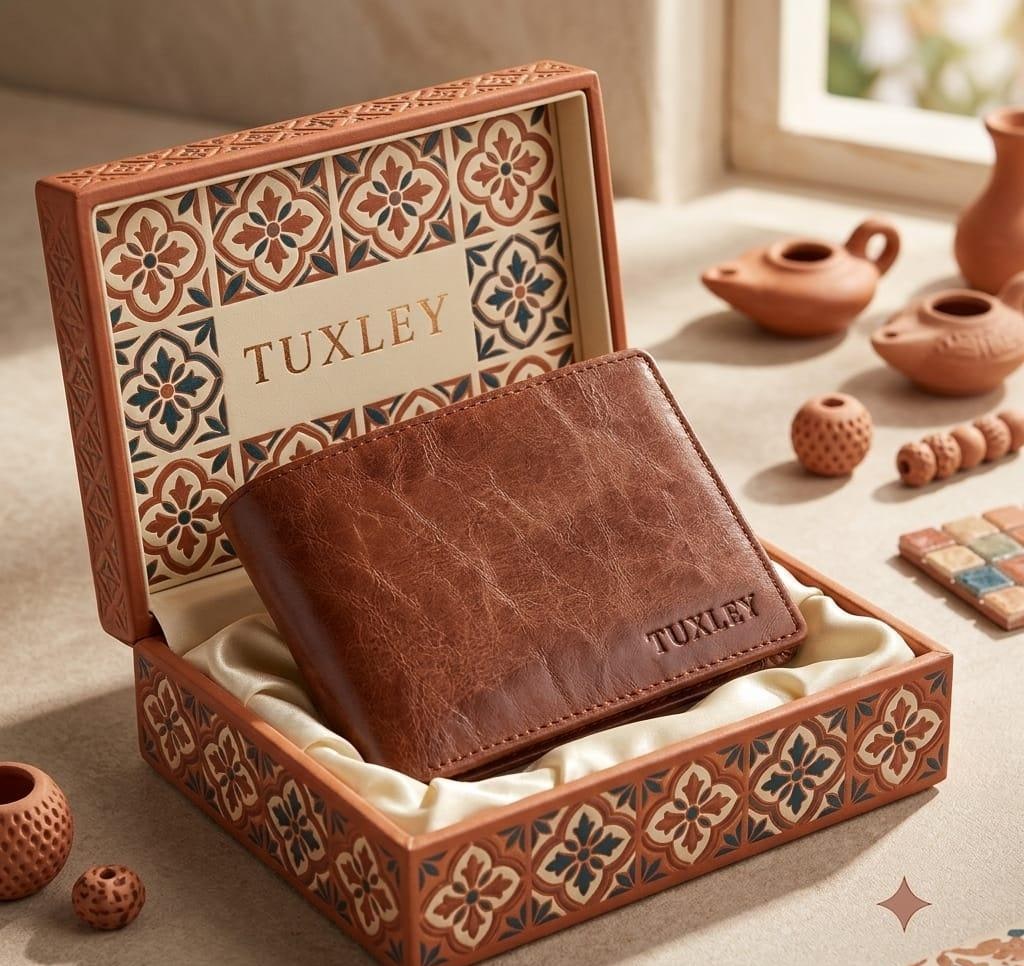 PU Leather Bi-Fold Wallet, 3 Card Slots and Coin Pocket