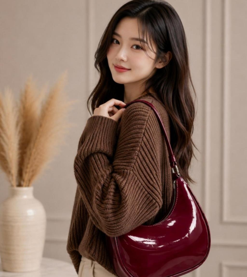PU Sling Bag, 10 x 10 x 10 in