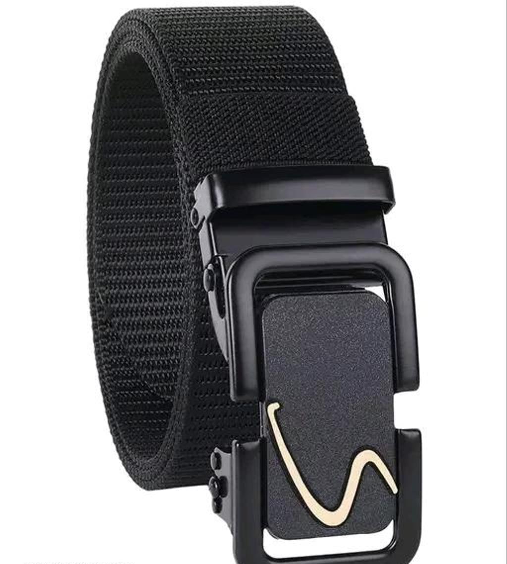 Textured Canvas Belt