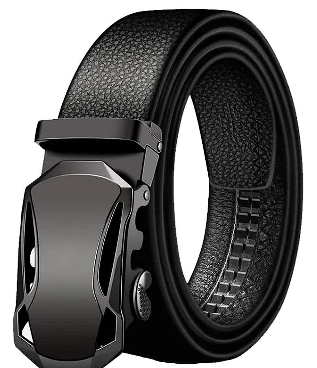 Textured Faux Leather Belts, Pack of 2