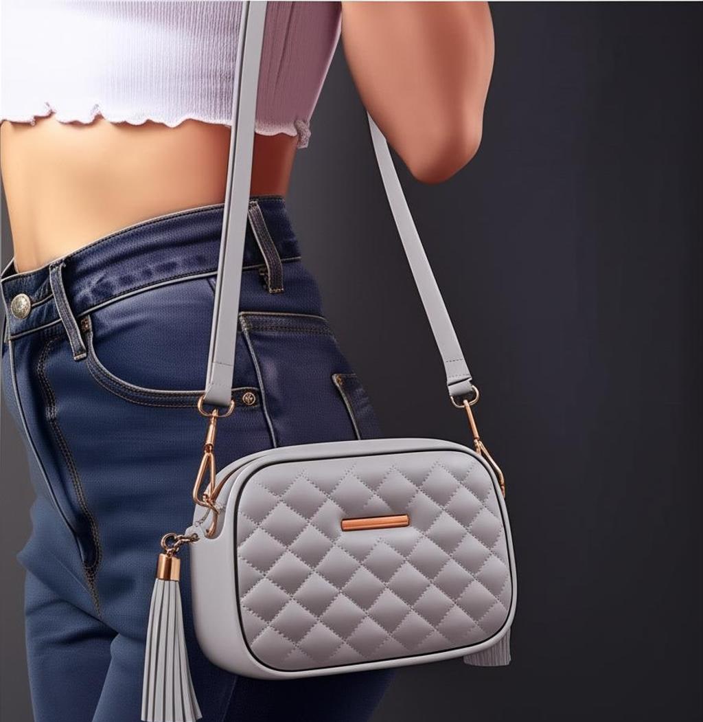 Textured PU Sling Bag