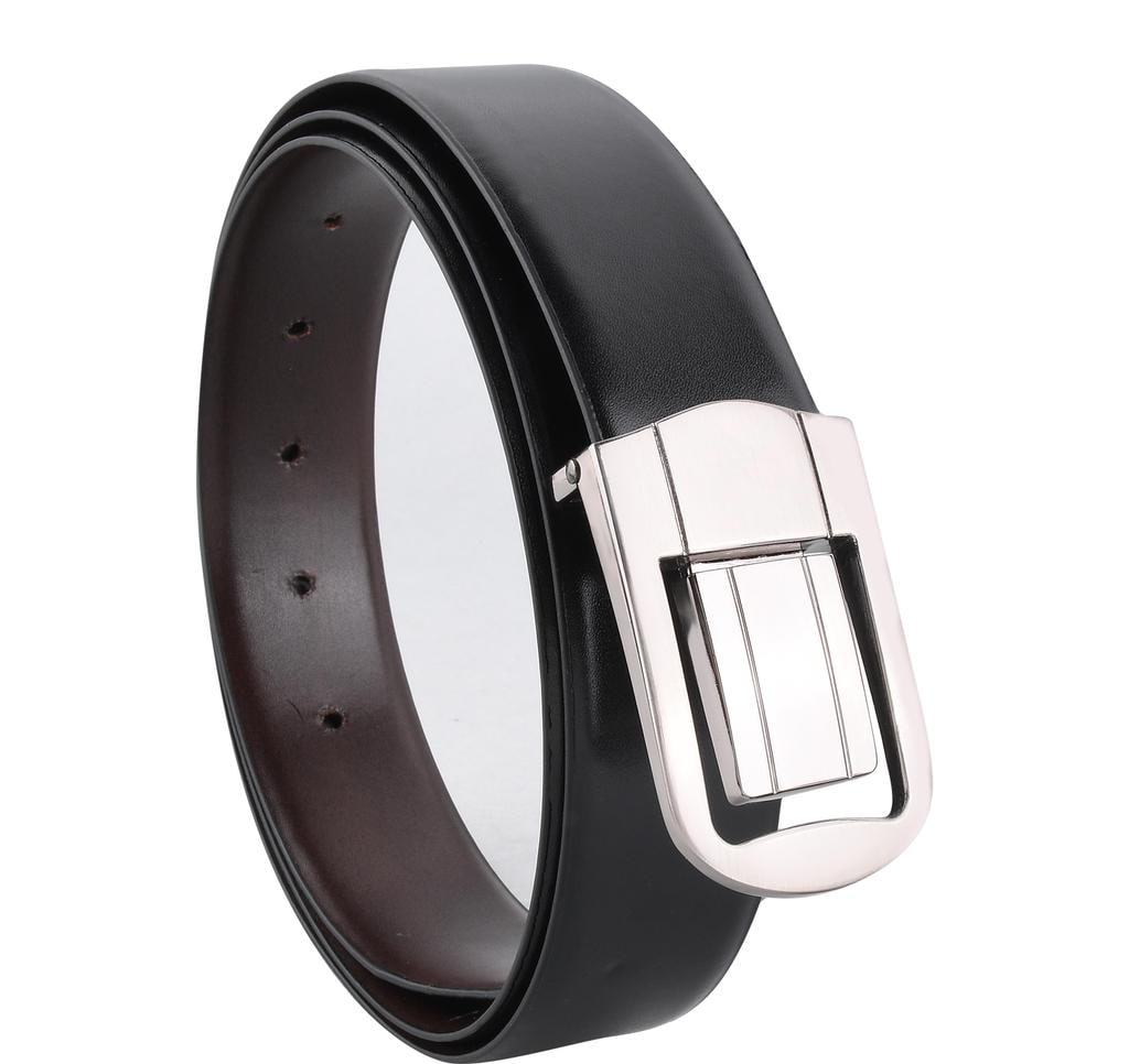 Vegan Leather Belt for Men (28-42 in)